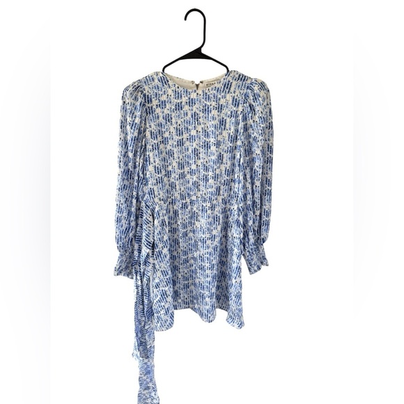 Alice + Olivia Molli Belted Floral Mini Dress - Picture 5 of 16